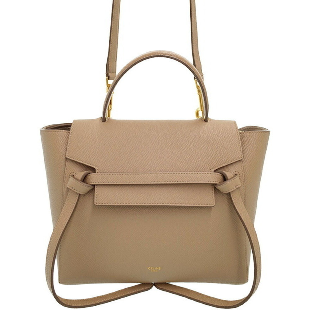 Celine Grained Calfskin Bum Belt Bag Leather Body - Picture 2 of 5